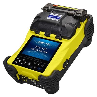 China FTTH COMPTYCO AUA-15F FTTH Fiber Optic Fusion Splicer New Product Full Automatic Fiber Optic Welding Splicing Yellow for sale