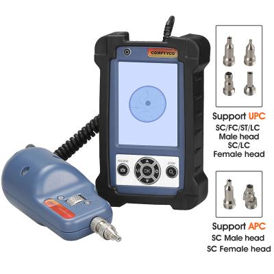 China FTTH COMPTYCO Inspection Video Inspection Probe and Display AUA-400 Probe Use for APC SC Male Head and SC Female Head for sale