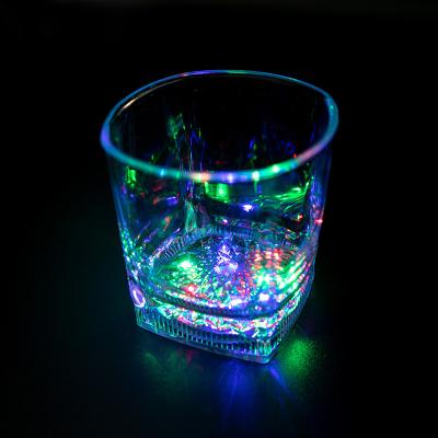 China event & Party Supplies Good Quality Hot Selling Promotional Gifts Led Flashing Light Plastic Glass Cup for sale