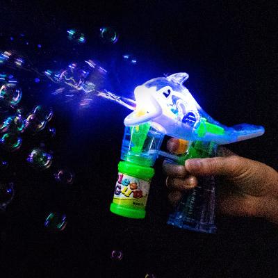 China event & Party Supplies Dolphin Soap Bubble Gun Toy For Kids for sale