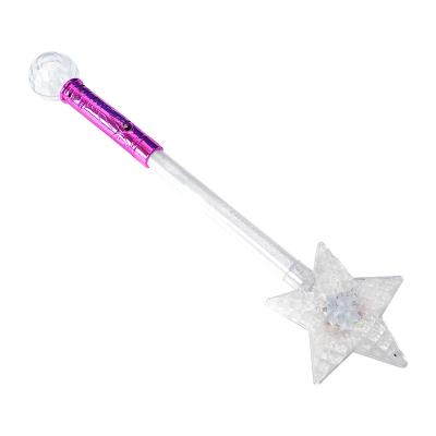 China event & Party Supply Wholesale Flashing Novelty Toy Princess Christmas Star Wand for sale