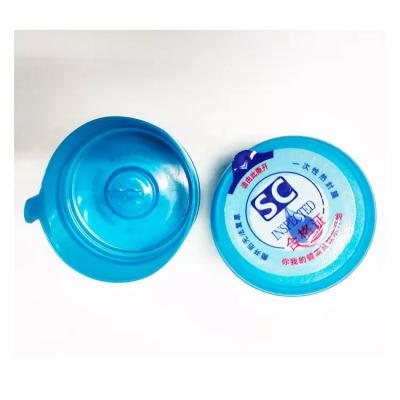 Κίνα Blue Color PE Non Spill Caps 55mm Diameter Rubber Liner For 5 Gallon Water Bottle προς πώληση