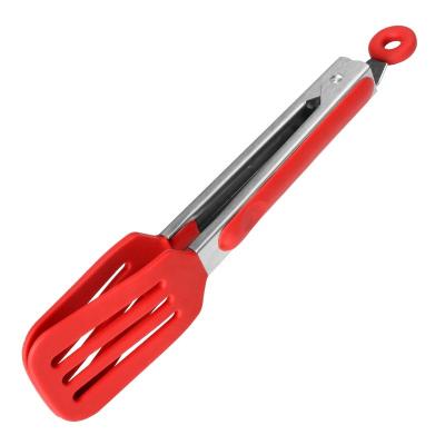 China Tong Salad Bread Barbecue Silicone Grill Food Sustainable Kitchen Sustainable BBQ Tongs Smart Serving Tongs for sale