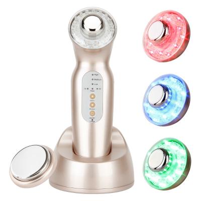 China Skin Tightening Home Use Rechargeable Photon Ultrasonic Skin Care Beauty Device FF1388C for sale