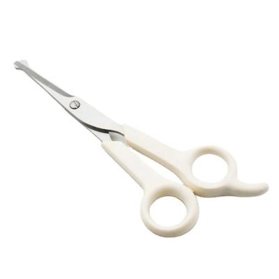 China S3-1079 Stainless Steel Dog Cosmetics Sustainable Hair Curved Pet Grooming Scissors for sale