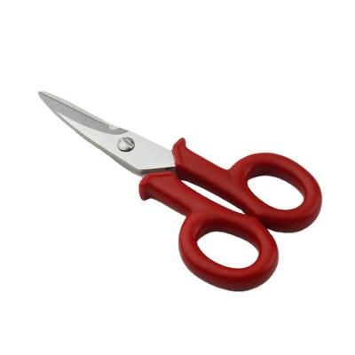 China ELECTRICIAN'S SCISSORS S2-1159 High Quality Heavy Duty Plastic Handle Professional Scissors for Electrical Wire Cutting for sale