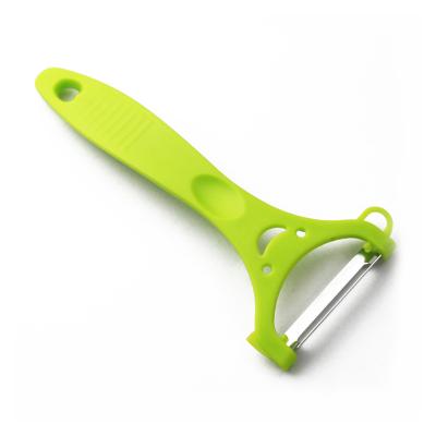 China Viable Kitchen Instruments, Fruit and Vegetable Stainless Steel Manual Peeling Peeler Melon Household Flat Peeler for sale