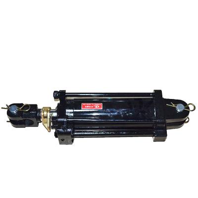 China 2022 new style tie rod black 100*40*200 hydraulic cylinder for agricultural trailer 100*40*200 for sale