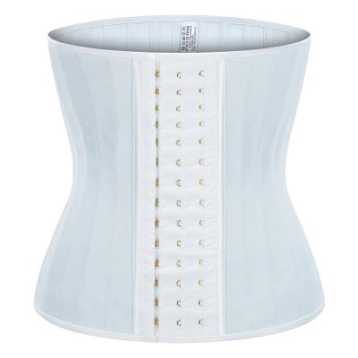 China 25 Steel Bones Antibacterial Latex Waist Trainer Corset Women Plus Size Jumpsuit Tummy Control Shapers for sale