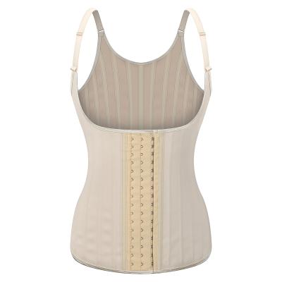 China High Quality Antibacterial Cincher Bone Waist Trainer Corset Latex Waist Trainer Private Label 100% Steel Corset For Woman for sale