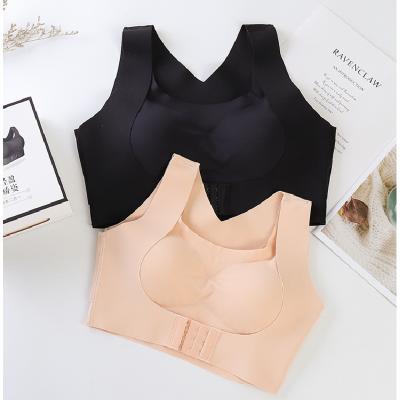 China Seamless Posture Corrector Bra 5XL QUICK DRY Breathable Front Closure Lift Up Bra Posture Correction Bralette for sale