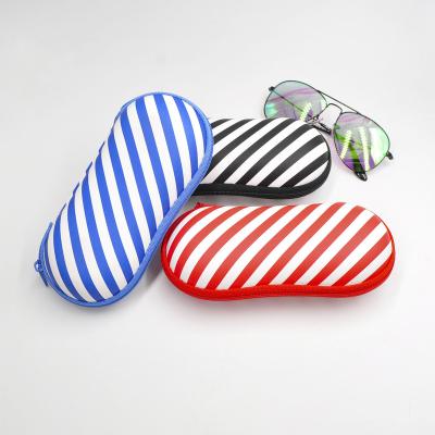 China Semi Hard EVA Zipper Durable Sport Glass Sunglasses Eyeglasses Case Holder for sale