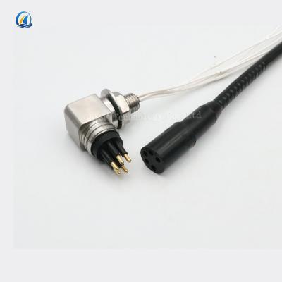 China L-Angle 5 Deep Water Micro Core Connector Cable Deep Water Waterproof Connector MCBHRA5M MCILRA5F for sale