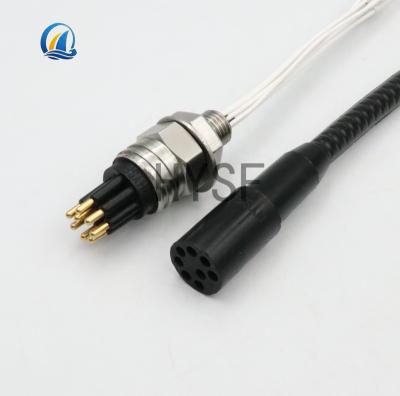 China Waterproof Pluggable 70MPA Subconn MCBH8M MCIL8F Connector China Ocean Micro Wet Hoist Sail Circular Underwater Sail Production for sale