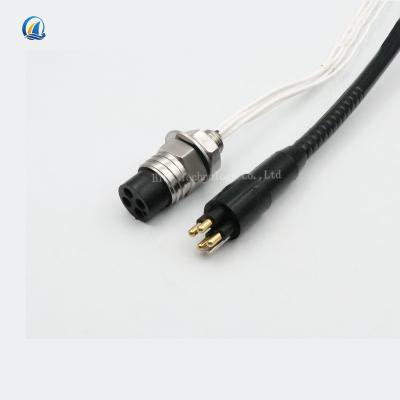 China Small 2-4 Pin Deep Water Waterproof Waterproof Connector Cable MCBH2-4F MCIL2-4M Pair Male Female Plug for sale