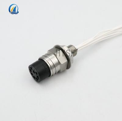 China 8 Core Deep Water Connector Pair Micro Underwater Male Female Plug Waterproof Cable MCBH8M for sale