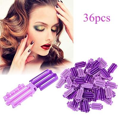 China 36pcs/Pack Plastic DIY Styling Tool Corn Clip Wave Fluffy Hair Roots Perm Rods For Women Beauty for sale