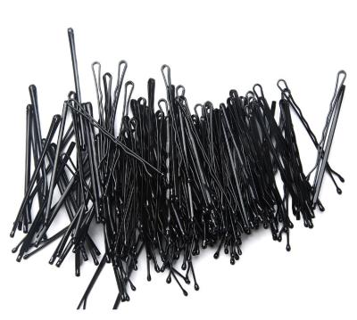 China Women's Hair Decoration Salon Hairdressing Tools Metal Black Hair Bobby Pins For Women for sale