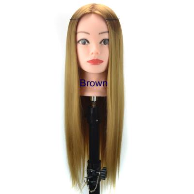 China Beauty Salon Comfortable High Quality Straight Hair Shaping Female Mannequin Head for sale