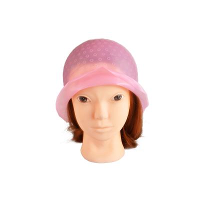 China Salon Dyeing Professional Durable Silicone Hair Dyeing Highlighting Cap With Crochet Hook for sale