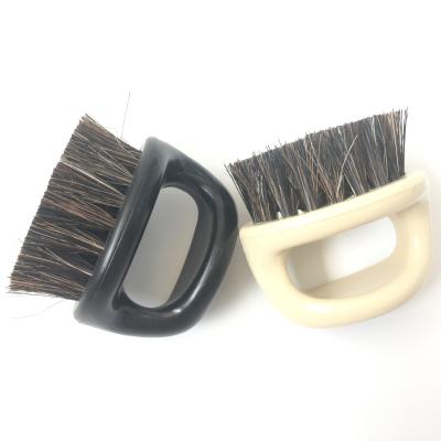 China Angular Blush Barber Shop Beauty Salon Barber Men Fist Badger Shaving Brush for sale