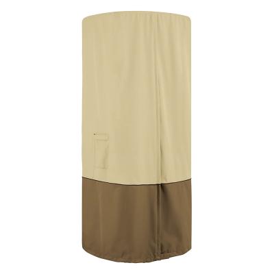 China Factory direct sales raincoat khaki round shape oxford raincoat cover with raincoat for sale