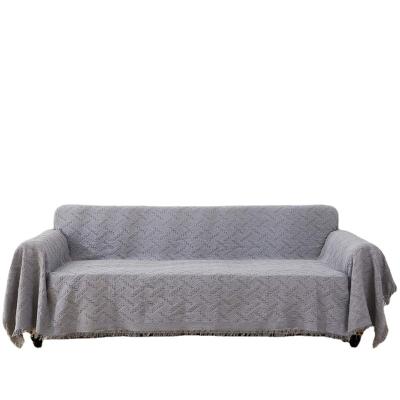 China Waterproof Elastic And Outdoor Breathable Comfort Indoor Sofa Covers Dark Gray Waterproof And Sunscreen for sale