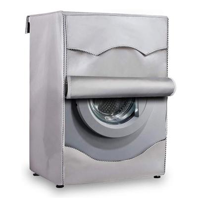 China Wholesale Price Square Oxford Waterproof Silver Washing Machine Cover With Dustproof for sale