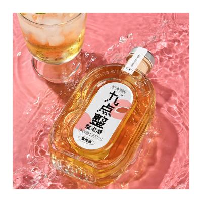 China China Sweet And Sour Taste Low Alcohol Six-Bottle Peach Wine Liquid for sale