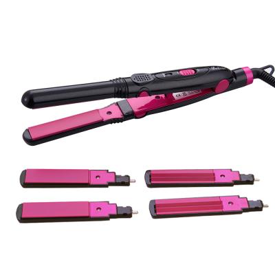 China Curling Iron Hair Straightener Multi Functional Hair Curler 23*82mm for sale