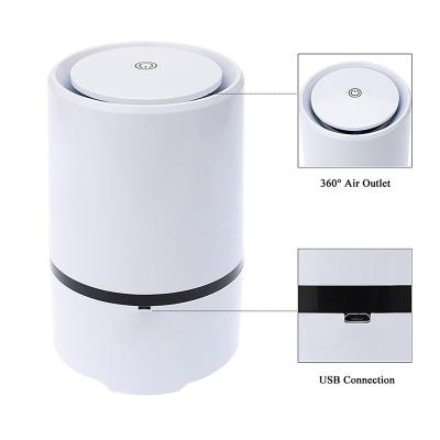 China Car USB Air Purifier Korea Air Filter With HEPA Filter for sale