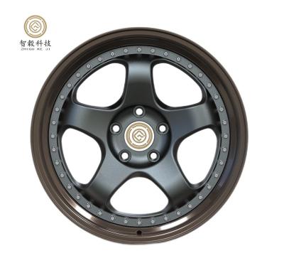 China ZhiGu Factory Sale Aluminum Alloy Touring Car WheelsTwo-piece B M W Three Series Five Custom Forged Various Series Customization for sale