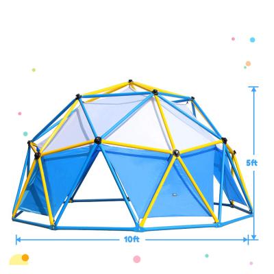 China Toy For Children Play With Gymnasium Dome Multi-size Dome Outdoor Frame Eco-friendly Climber Climbing Swing Tent And Roof Super Fun for sale