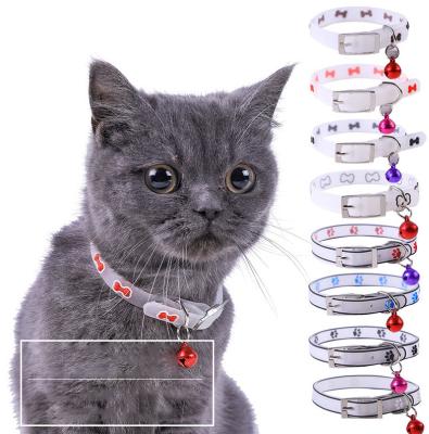 China Waterproof Silica Gel Fluorescence Pet Collar Stocked Luminous Collar Dog Cat Collar for sale