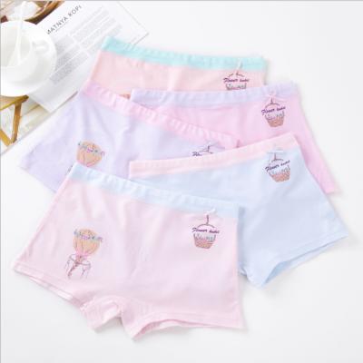 China Popular Children's Girl's Antibacterial Children's Panties Boxers Panties Briefs Underwear for sale