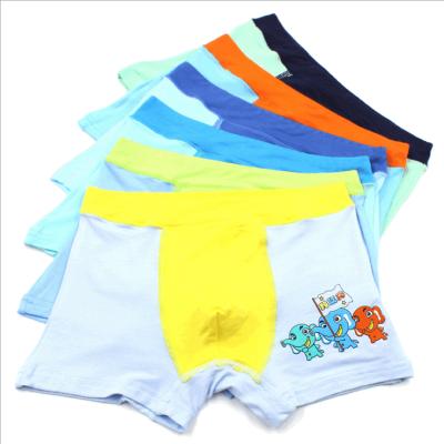 China Good quality underpants kids underwear cartoon boys antibacterial briefs with trade assurance for sale