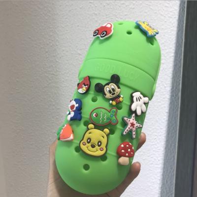 China Schools & Offices Cartoon Silicone Pencil Case Container Pencil Bags Cute Kawaii Pencilcase School Supplies Stationery for sale