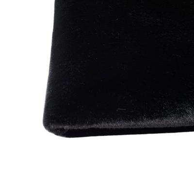 China Wholesale Winter Tear-Resistant Fabric Materials Textile Mink Velvet Fabric Customized Dyeing for sale