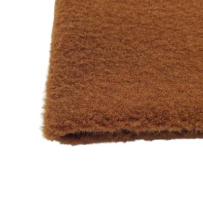 China 100% Polyester Knitting Sherpa Fabric Blackout Polyester Knitting Fabric Tear-Resistant For Sofa Fabrics Suede for sale