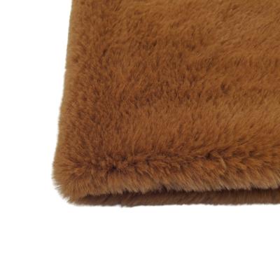 China Good Selling Soft Tear-Resistant Faux Rabbit Fur Fabric Faux Rabbit Fur For Faux Fur Rabbit Shoulder Bag for sale