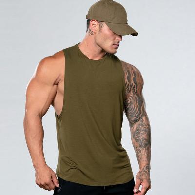 China Breathable Fashion Men's Printed T-shirt Basketball Tank Top Workout Sustainable Sports Fitness Casual Cotton Tops Mens T-Shirt for sale