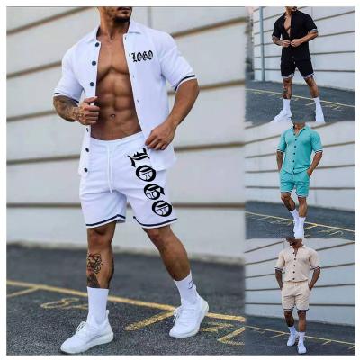 China Wholesale Custom Logo Blank Mens Anti-Smell T-shirt Sets Fitness Tracksuit Male Summer Fashion Gym Running Shirt And Shorts Set For Men for sale