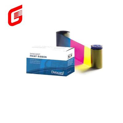 China 500 Images Original Datacard CD800 YMCKO Color Ribbon 535000-003 for sale