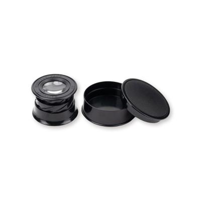 China Twist Up Lens and Case Leading Extreme 6x 21mm Lens Premium Black Twist-Up Watchmaker's Loupe Acrylic Optical Instrument and Case for sale