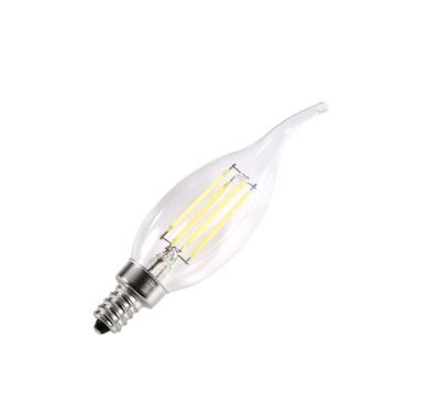 China 2w 4w 6w 7w 8w C35 G45 A60 E14 E27 E12 Residential Flicker Flame Candle Filament LED Bulb Light for sale