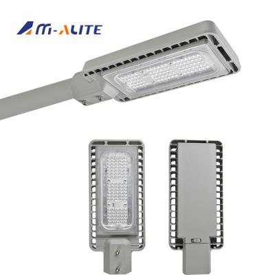 China Outdoor High Lumen 160lm/w 130 lm/w180W LED Series Street Lights Die Brightest Cast Aluminum Lamp for sale