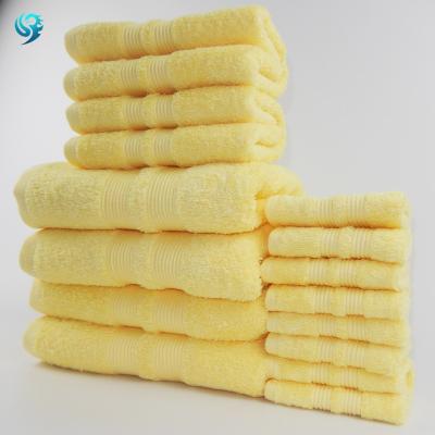 China Amazon Terry Cotton Child Safe Popular Super Soft 100% Beach Towel Custom Design Cheap Bathroom Towel Sets for sale