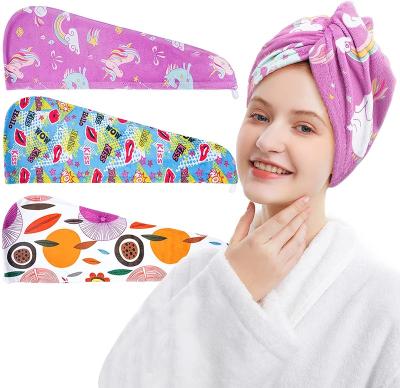 China Good QUICK DRY for Hair Wholesale Bath 80 Polyester 20 Polyamide Microfiber High Quality Hair Towel for sale