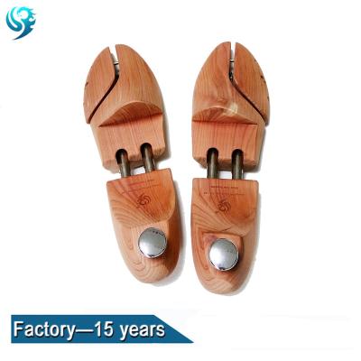 China Height Adjustable Custom Design For Expandable Wooden Shoe Shaft With Brand Logo for sale