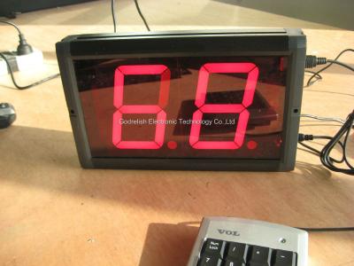 China 1inch red 7 segment indoor Led displayled countdown display small timer for sale